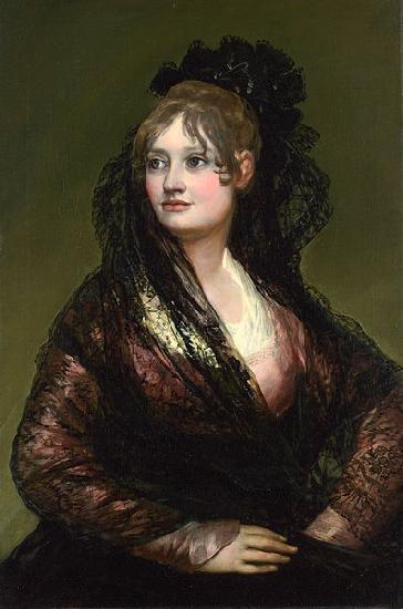 Francisco de Goya Portrait of Dona Isabel Cabos de Porcel Germany oil painting art
